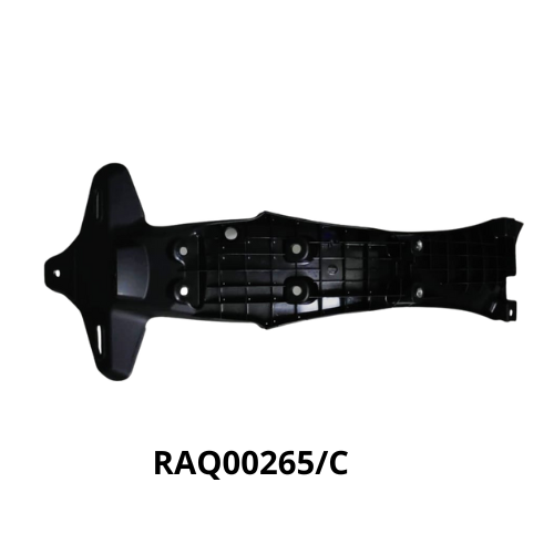 Royal Enfield Hunter 350 "Carrier targa posteriori" Black -RAQ00265/C