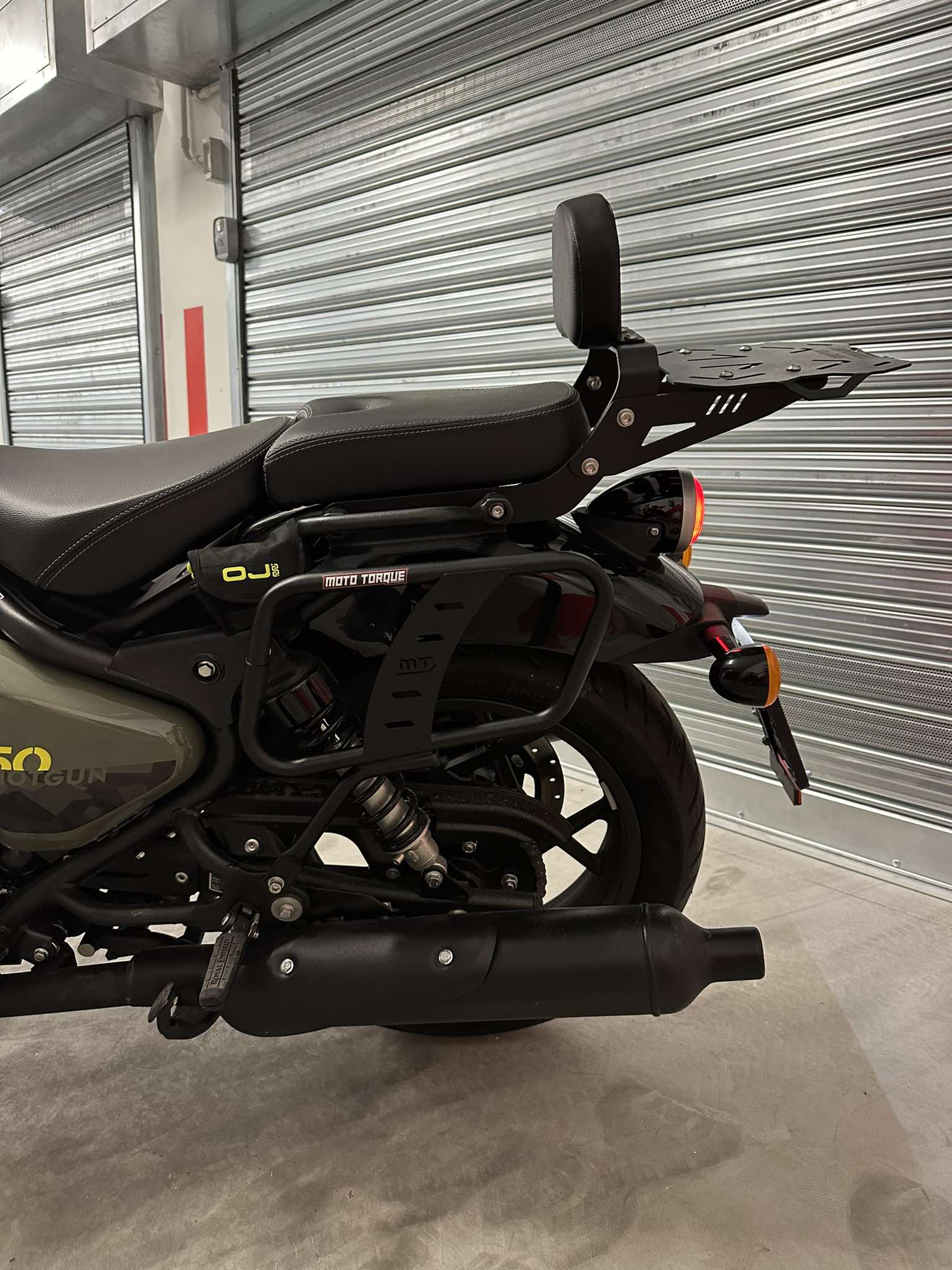 Carrier bags- Pannier racks bags side Motorcycle Torque for ROYAL ENFIELD SHOTGUN 650