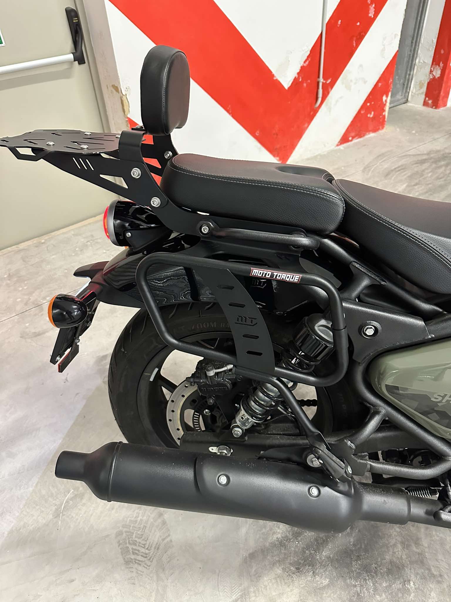 Carrier bags- Pannier racks bags side Motorcycle Torque for ROYAL ENFIELD SHOTGUN 650