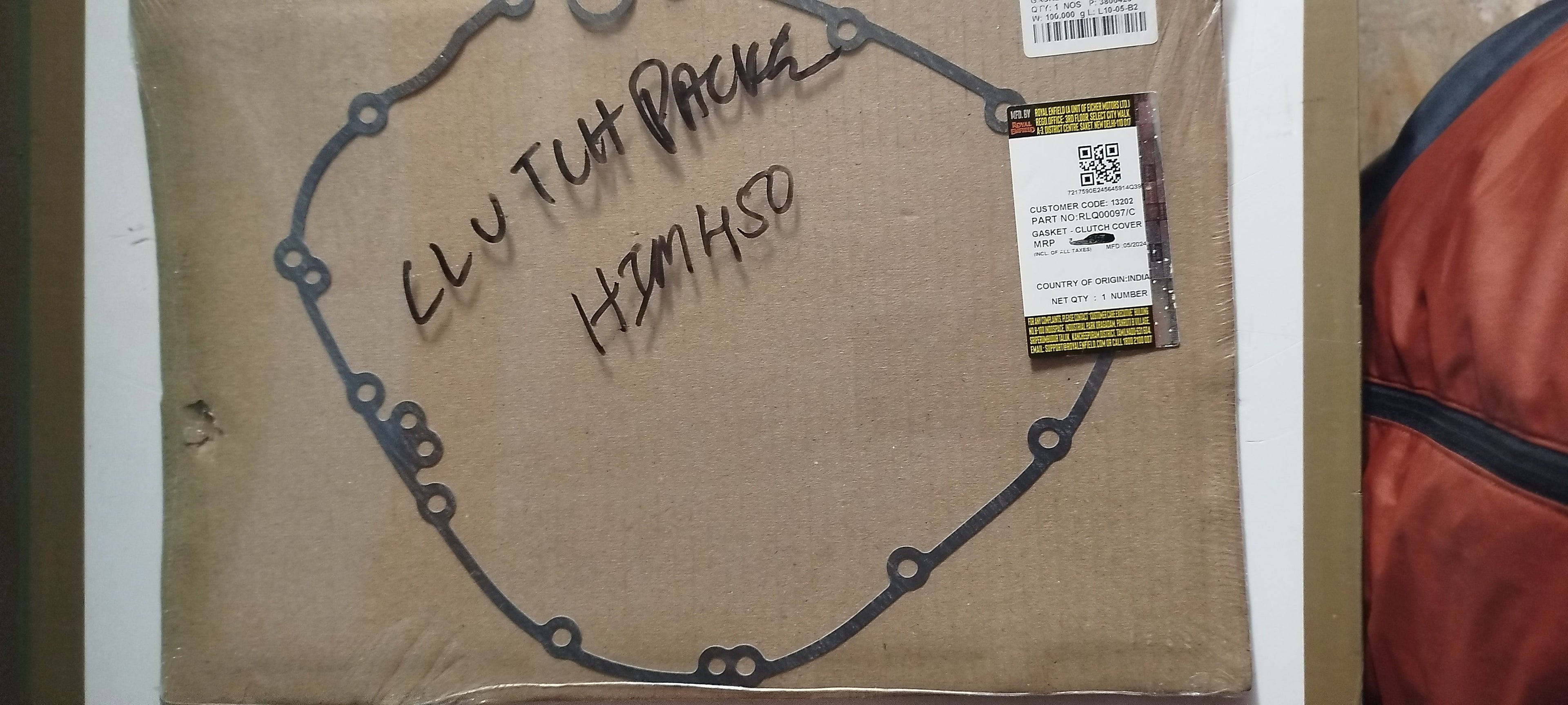 Gaskets crankcase clutch - Himalayan 450- RLQ00092/C