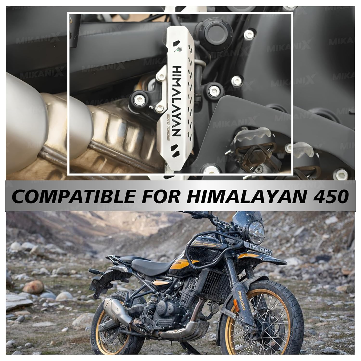 Rear Brake Pump Guard for Royal Enfield Himalayan 450