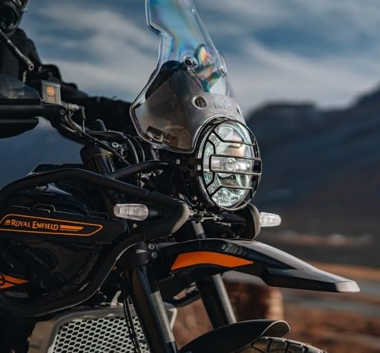 Royal Enfield KXA00444 Black Headlight Grill for New Himalayan & Guerrilla 450