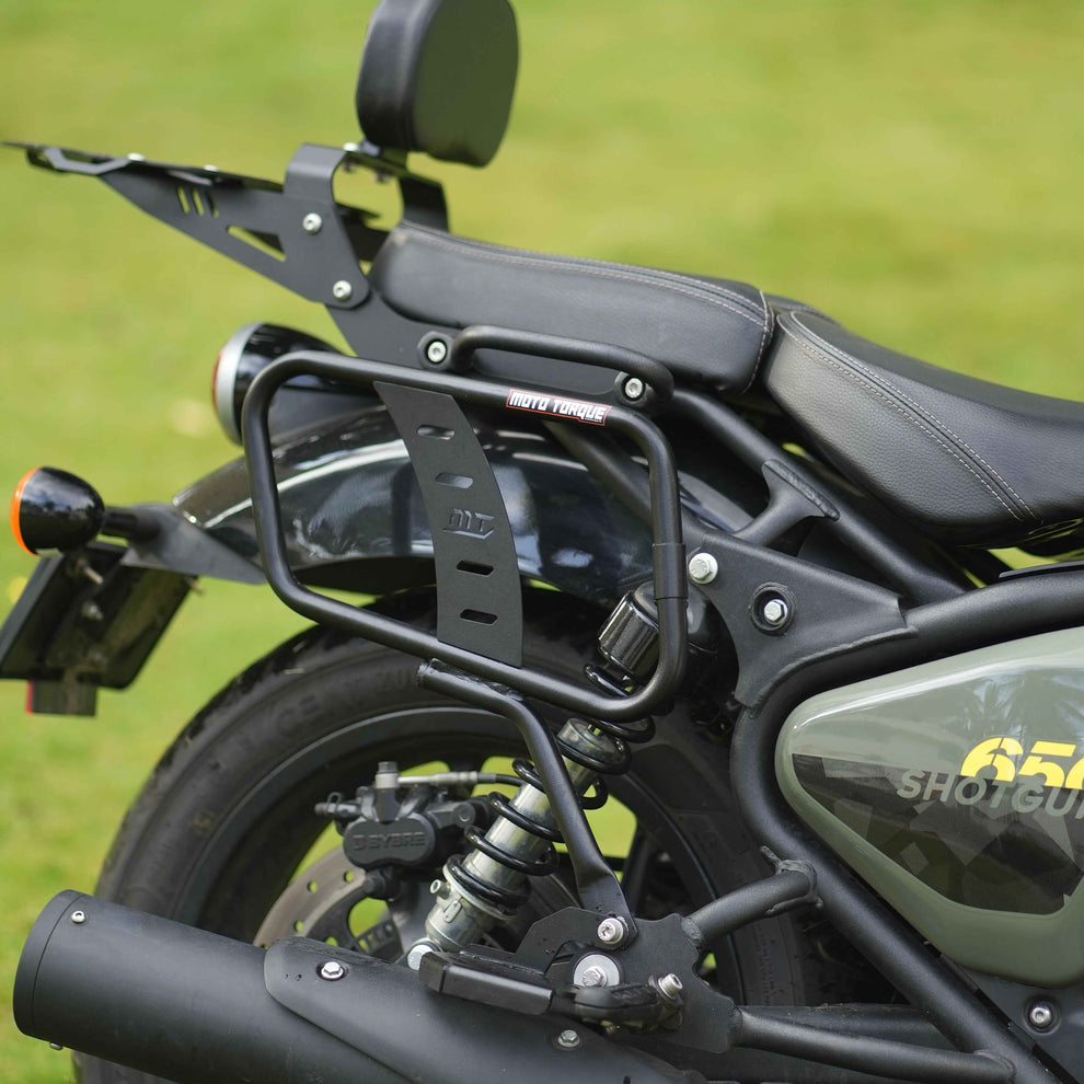 Carrier bags- Pannier racks bags side Motorcycle Torque for ROYAL ENFIELD SHOTGUN 650