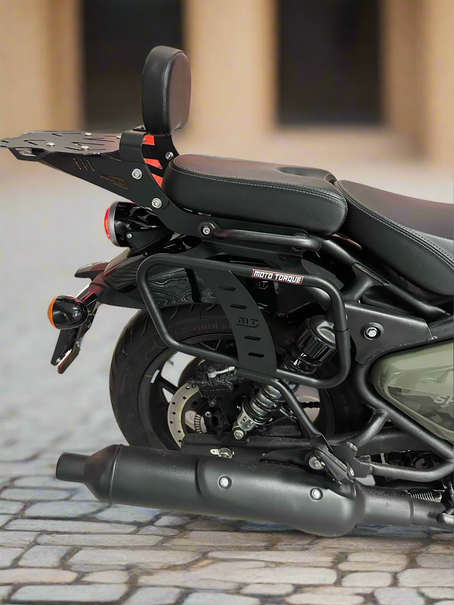 Carrier bags- Pannier racks bags side Motorcycle Torque for ROYAL ENFIELD SHOTGUN 650