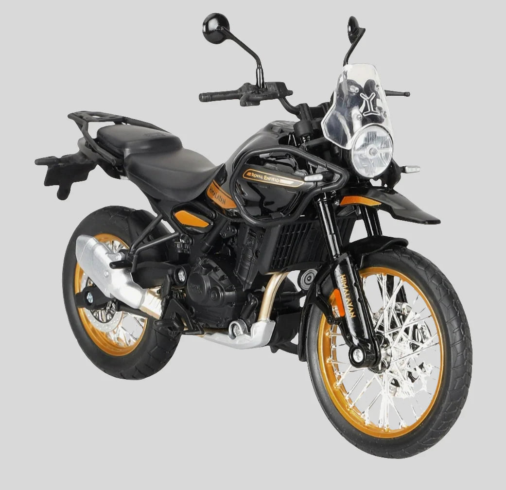 Royal Enfield Himalayan 450 Handle Black 1:12 model