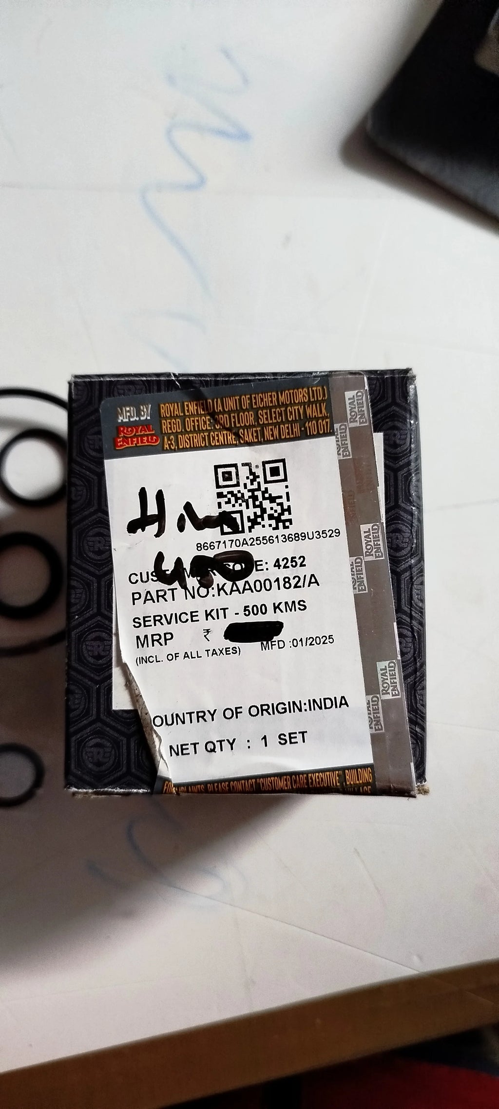 500KM Service Kit complete with gaskets HIMALAYAN - GUERRILLA 450