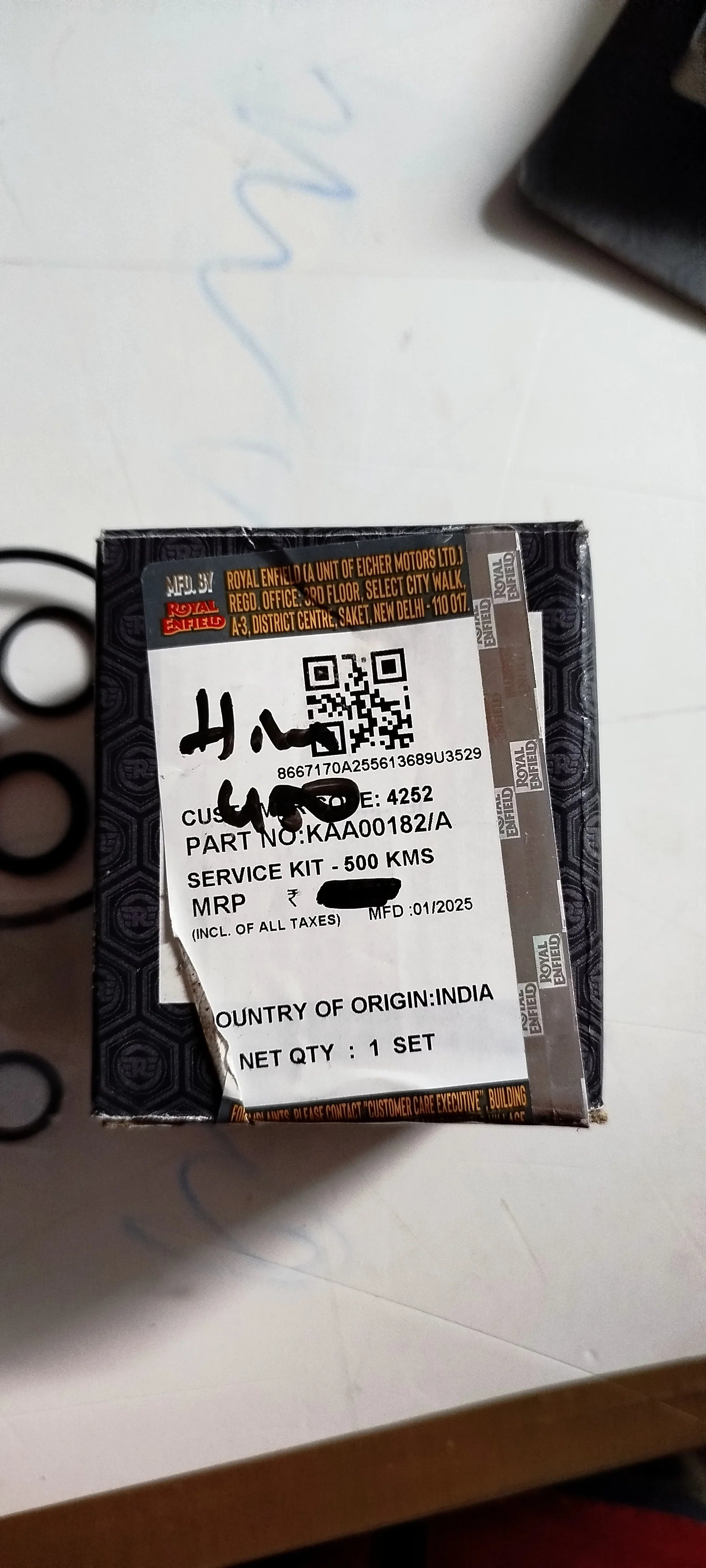 500KM Service Kit complete with gaskets HIMALAYAN - GUERRILLA 450