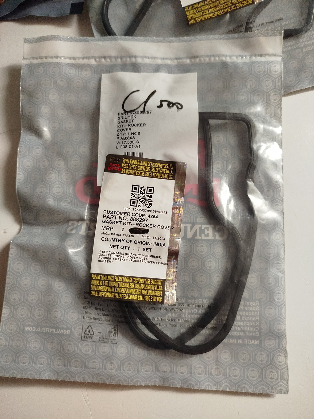 Gaskets Testata Royal Enfield Classic 500- EFI - 888297