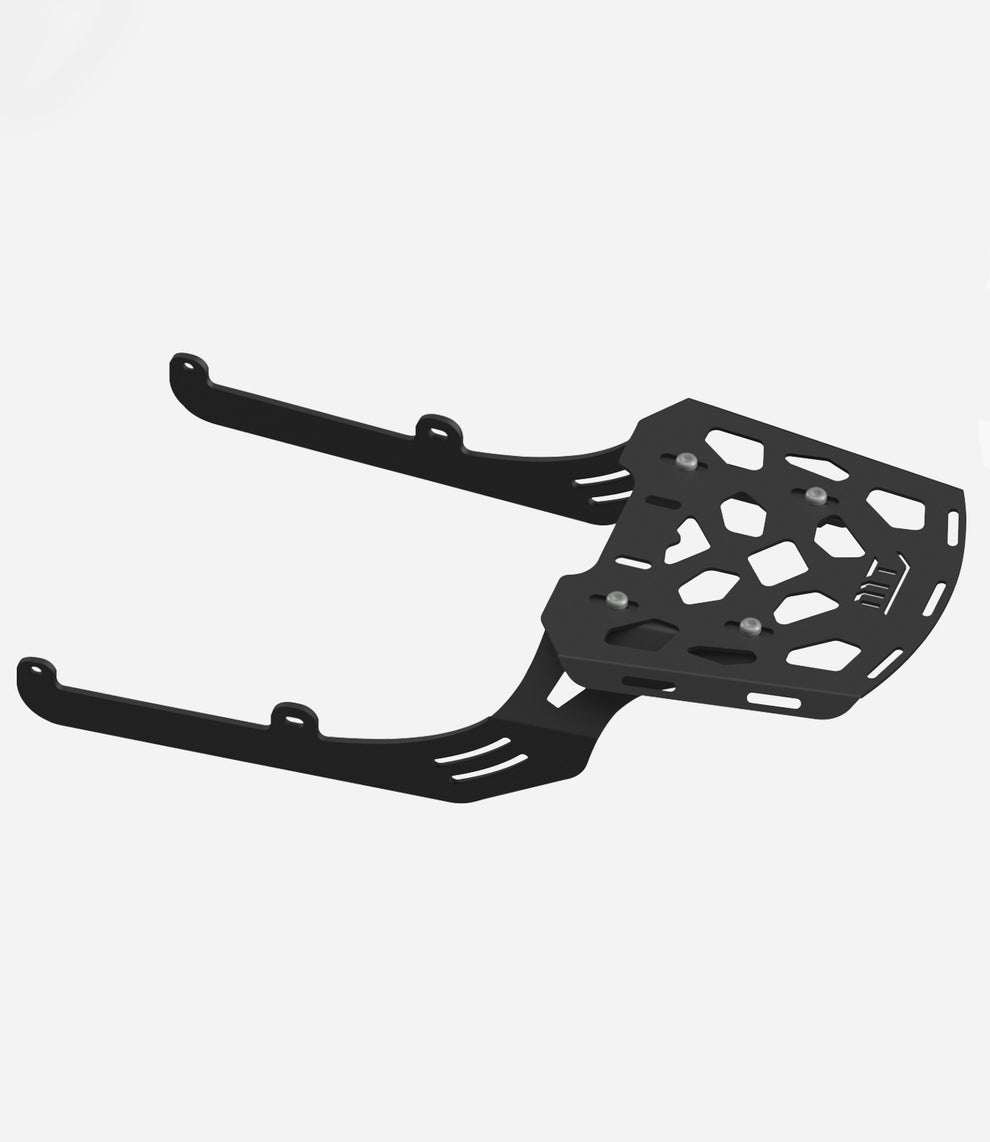 Portapacchi Con Schienalino Regolabile/Back Carrier With Backrest per Royal Enfield Meteor 350