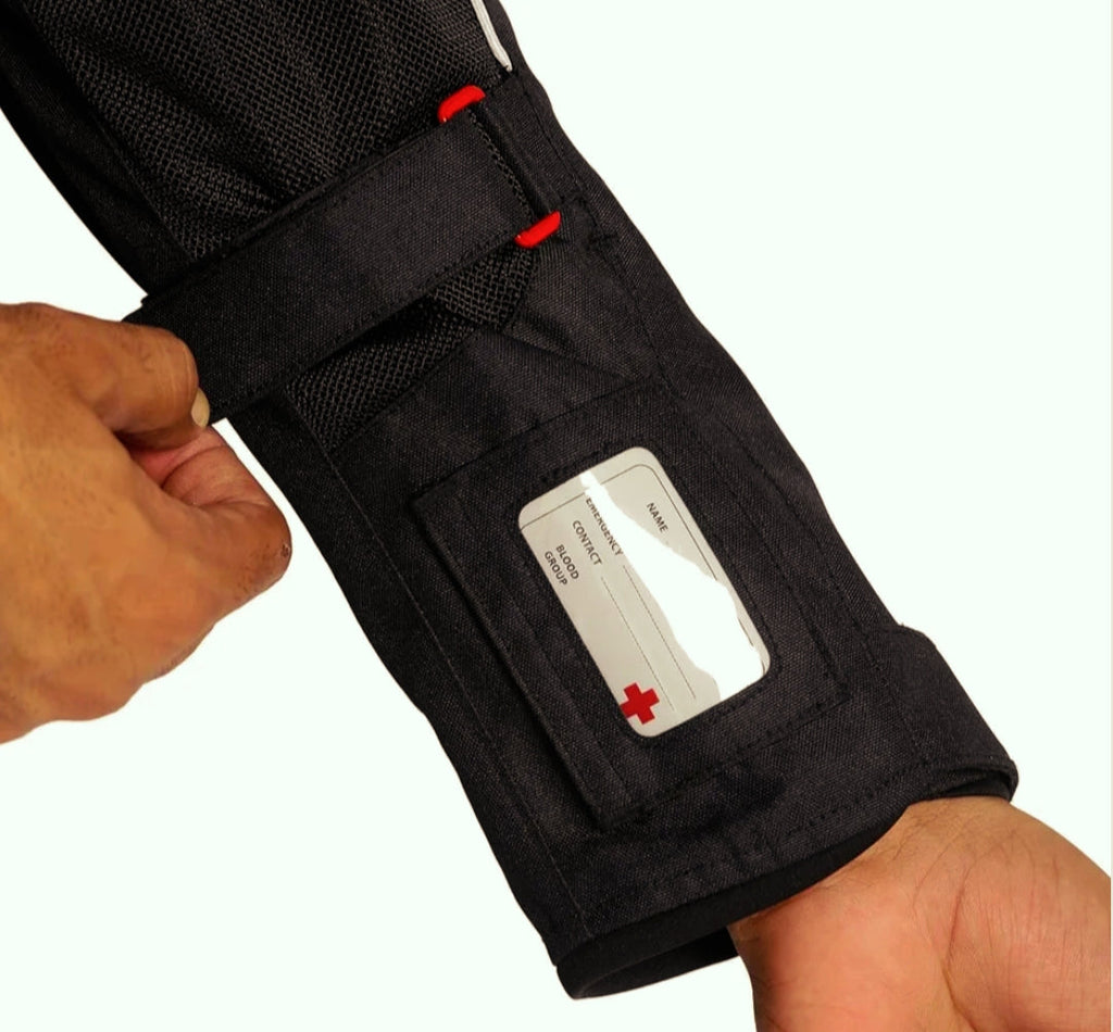 ROYAL ENFIELD EXPLORER V4 PRO JKT - Omologozione CE - NERO